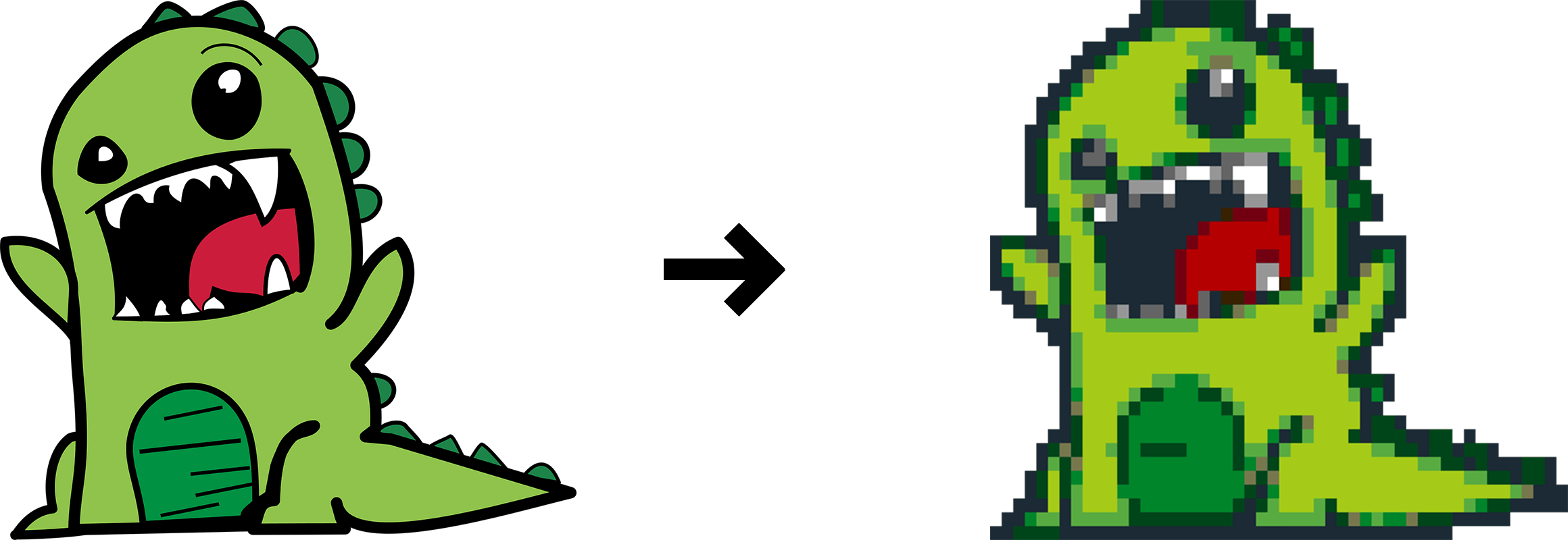 An example of generated Lego art