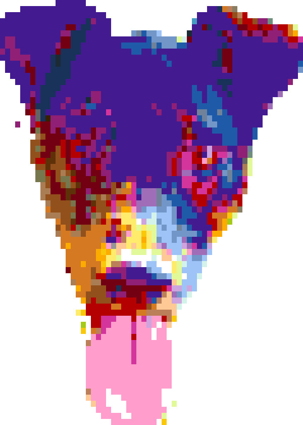 The image on the left is awesome, but I didn’t like the result in Legos.